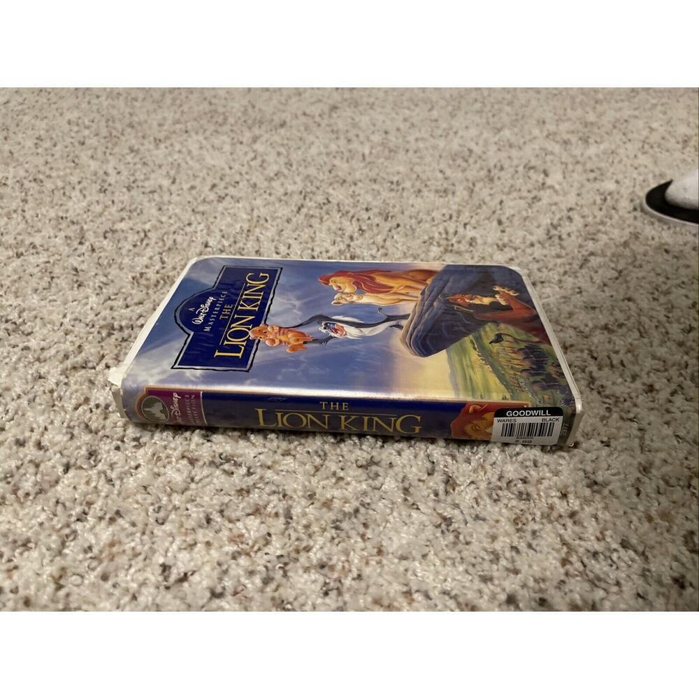 Walt Disney masterpiece The Lion King on VHS with case - Picture 2 of 6